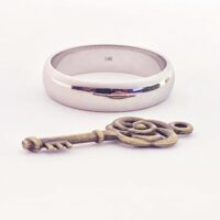 #13624 Mans 14K Wedding Band