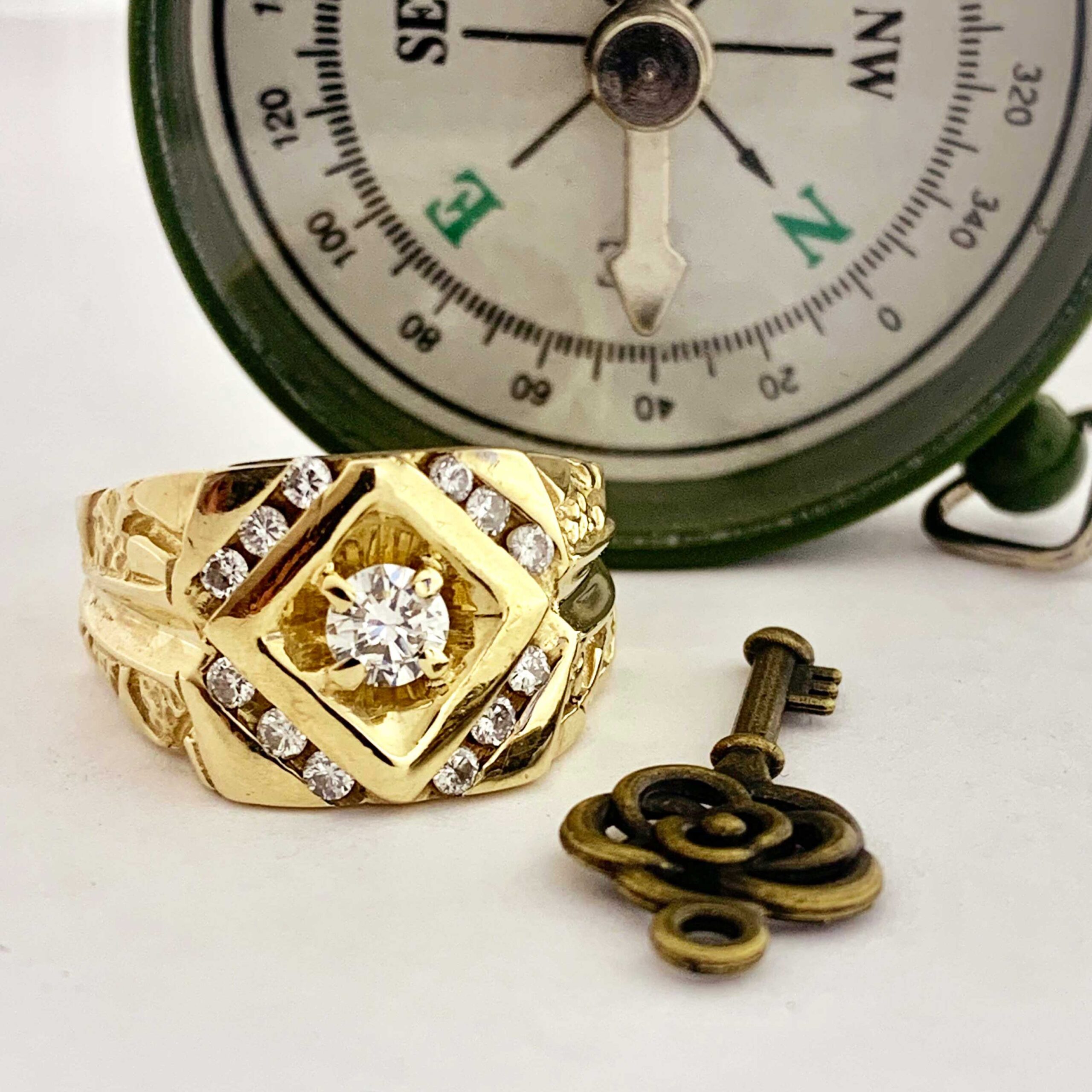 #30349 Diamond Nugget Ring - Image 2