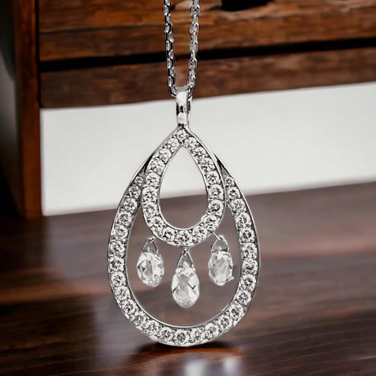 #15653 Briolette Chandelier Pendant - Image 3