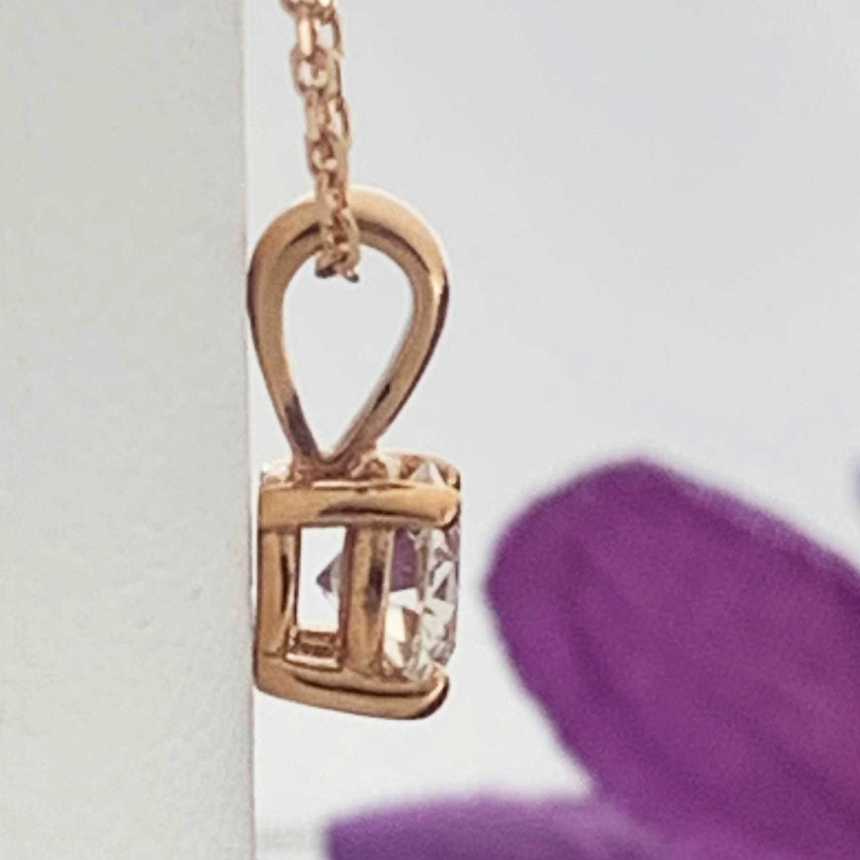 #31762 European Cut Diamond Pendant - Image 2