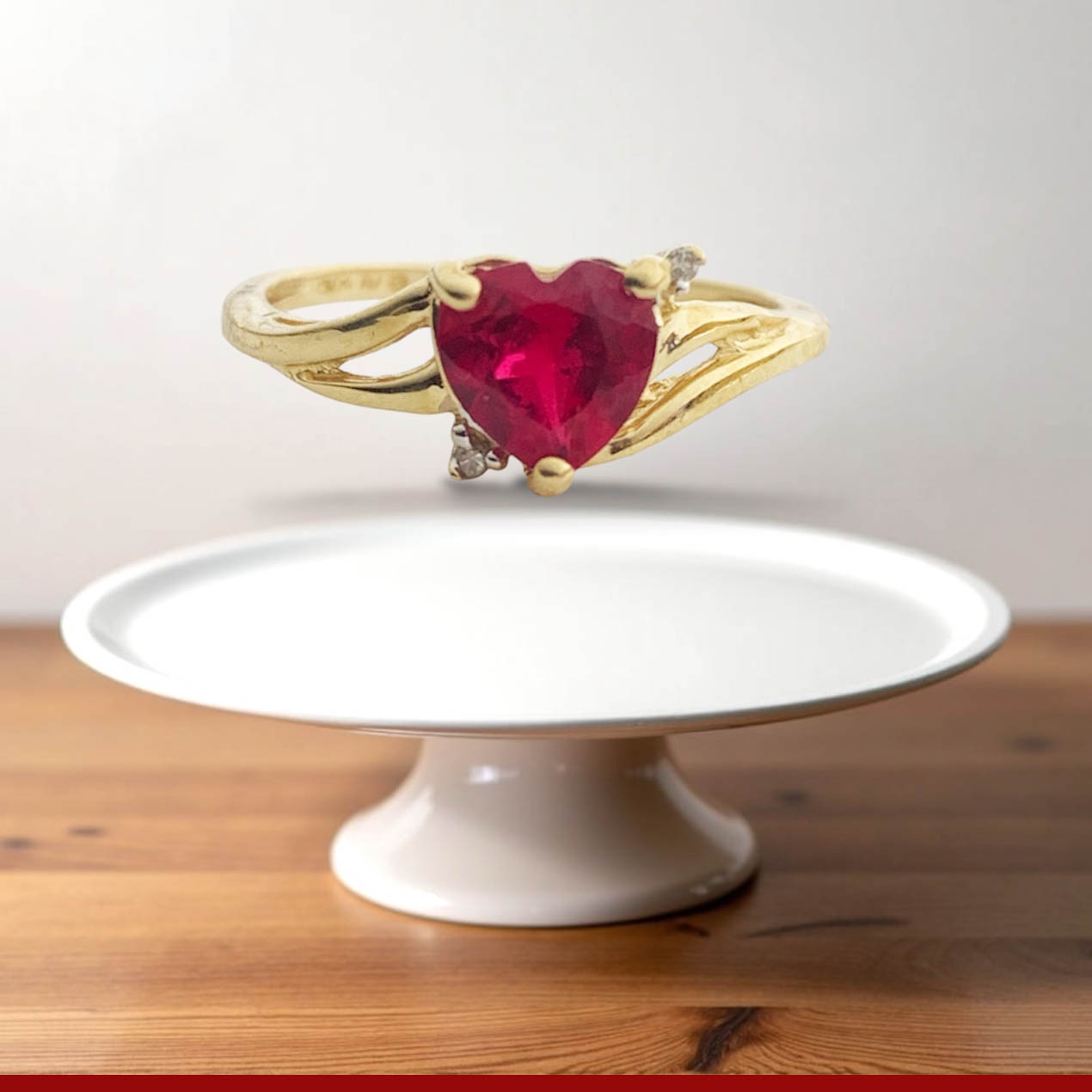 #31913 Ruby and Diamond Ring - Image 3