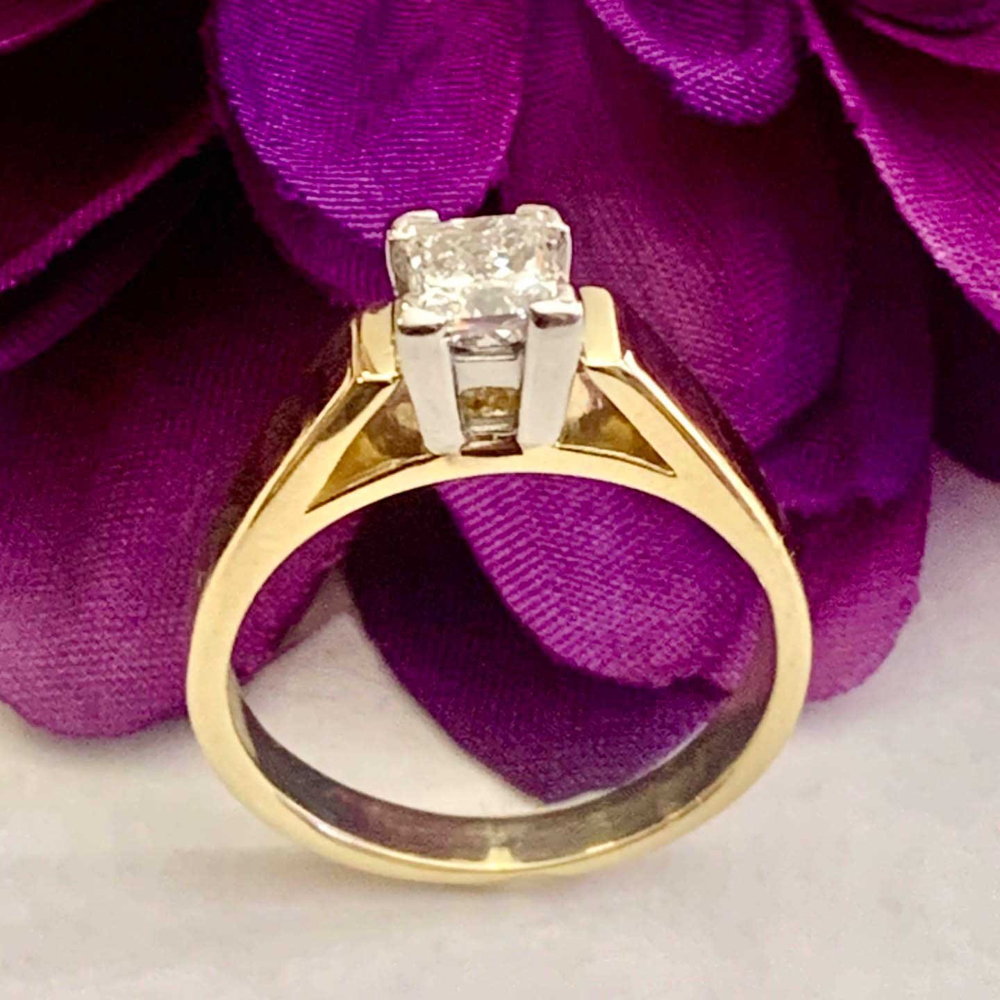#30449 Princess Cut Solitaire - Image 2