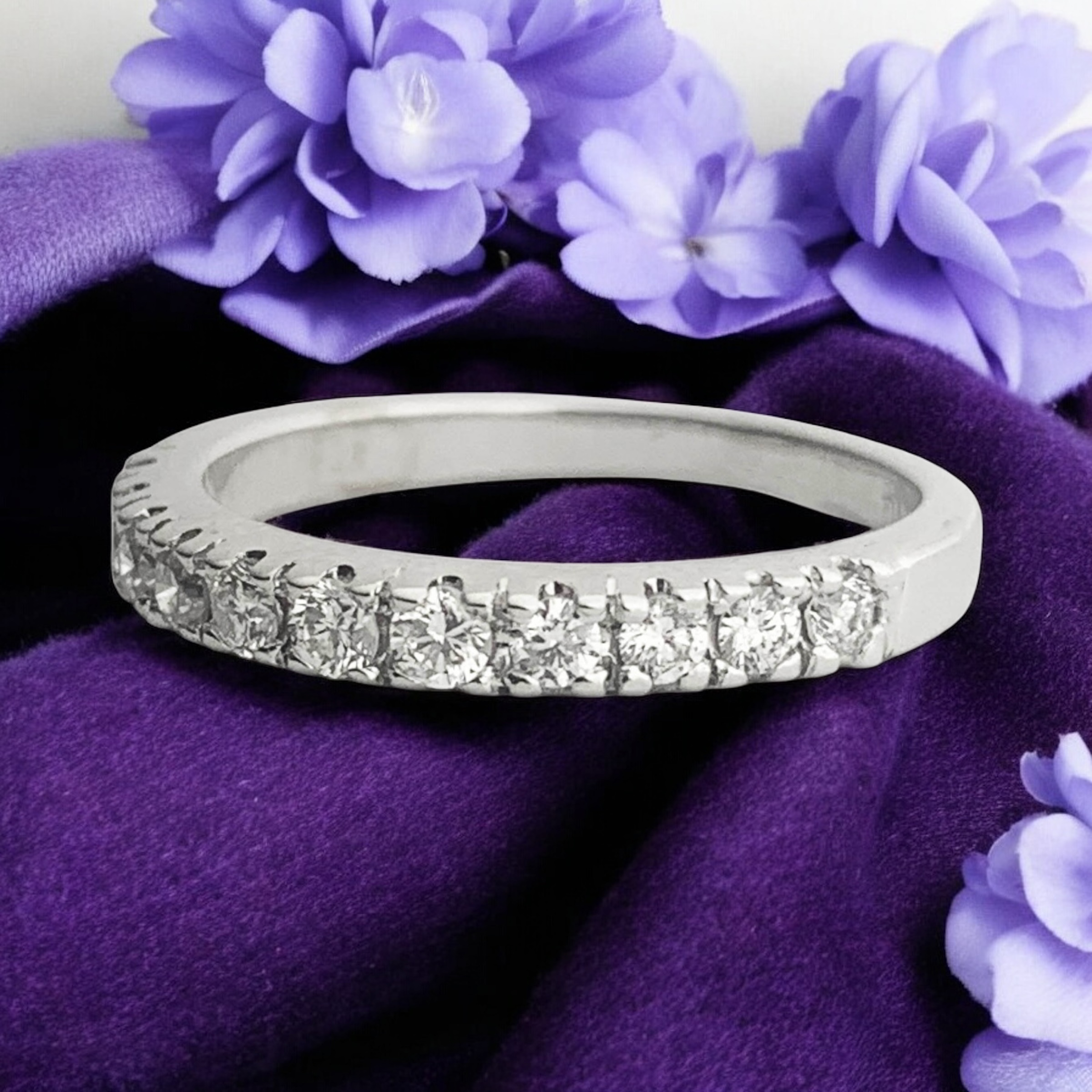 #32795 Ladies Diamond Wedding Band