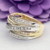 #33181 5-Band Diamond Ring