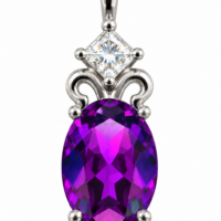 Guiding Star Diamond Pendant