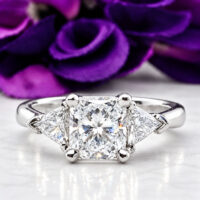 #12319 Window of Dreams Platinum Diamond Ring