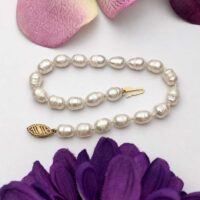 #2547 14K Freshwater Pearl Bracelet