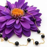 #20406 Onyx Bead Pendant
